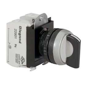 Bouton tournant non lumineux à manette IP69 Osmoz complet - 3 positions fixes|Legrand-LEG023731