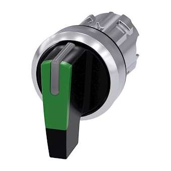 COMMUT. MANETTE, I-O-II, VERT|Siemens Industries et Infrastructures-SIE3SU1052-2CL40-0AA0