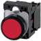 BOUTON-POUSSOIR, ROUGE|Siemens Industries et Infrastructures-SIE3SU1100-0AB20-1CA0