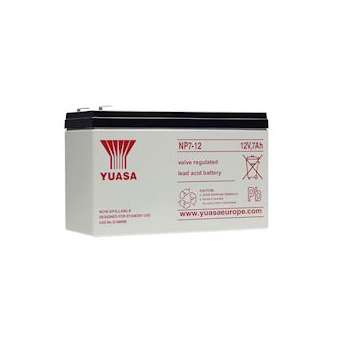 Batterie stationnaire étanche au plomb NP 7Ah 12V - bac standard|Yuasa-YUANP7-12