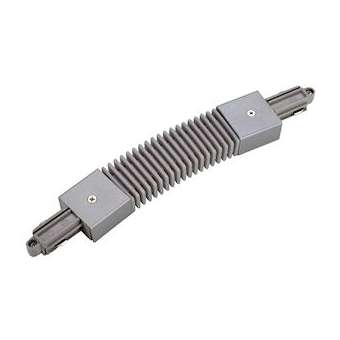 Connecteur flex, pour rail 1 allumage en saillie, intérieur, gris|SLV-DC5143112