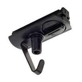 Adaptateur pour suspension 1 allumage 230V, noir, électrique, crochets inclus|SLV-DC5143170