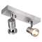 SOUVEREEN II QPAR51, applique et plafonnier, alu brossé, GU10, max 75|SLV-DC51000266
