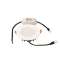 LED'UP ECO SLIM rond fixe blanc 3000K 7W 420lm 120DEG IP44|Europole-POL453030