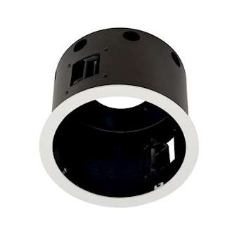 AIXLIGHT PRO 1, FLAT ROND AVEC COLLERETTE, cadre d'installation, blanc|SLV-DC5115601