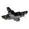S-TRACK, conecteur en X, Dali, pour rail 3 allumages, intérieur, noir