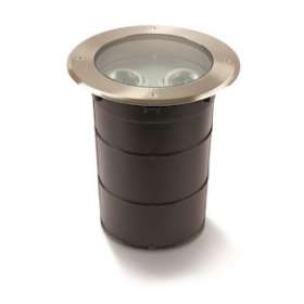 GL008, encastré de sol 2 SOURCES ORIENTABLES DE 3 X LED RGBW|Collingwood-SLHGL008RGBW