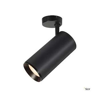NUMINOS XL, plafonnier orientable, 60DEG, noir, LED, 36W, 3000K, variable|SLV-DC51006091