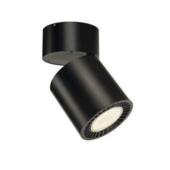 SUPROS, plafonnier intérieur, move, noir, LED, 36W, 3000K, IRC90|SLV-DC51003283