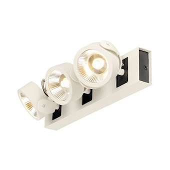KALU, applique/plafonnier, blanc/noir, triple, LED 47W, 3000K, 60DEG|SLV-DC51000132