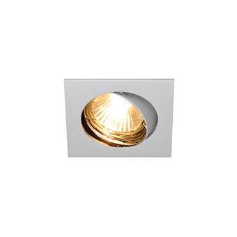PIKA, encastré, carré, orientable, chrome, QPAR51 max. 50W|SLV-DC51002209