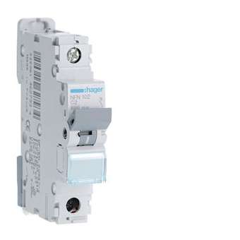 Disjoncteur 1P 6-10kA courbe C - 2A 1 module|Hager-HAGNFN102