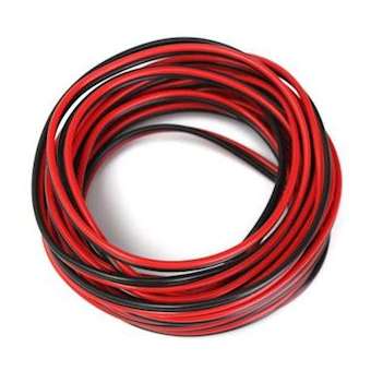 01580, 5M câble haut-parleur 2 x 1,5mm² Méplat|Sonoprof-ONF00023243