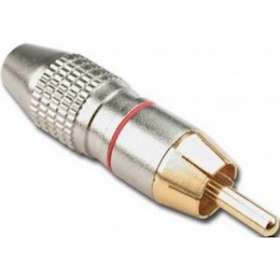 RCA910/RO - Male RCA connector for pro cable- Red|Sonoprof-ONF00016106