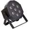 Party Spot Projecteur LED RGBW compact, noir