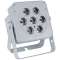 LED PLANO 7FC, Projecteur LED à économie d'énergie LED RGBW 7x8W, blanc