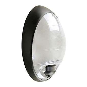 Atoll ovale E27 SSL IR noir|Ebenoïd-EBE79551