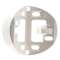 RC-Plus next/BL Socle d'angle pour RC-plus next blanc
