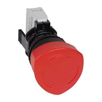 Coup de poing à accrochage non lumineux Osmoz complet IP69 D40 - pousser-tourne|Legrand-LEG023720