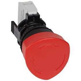Coup de poing à accrochage non lumineux Osmoz complet IP69 D40 - pousser-tourne|Legrand-LEG023720