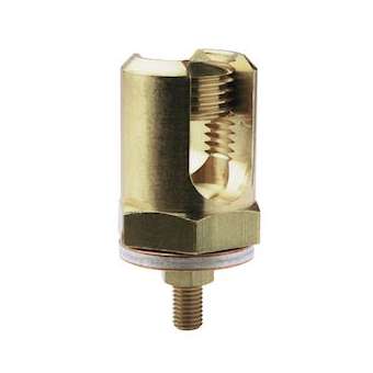 Serre-fil 147mm²-Trou fixation: M7-Avec 2 rondelles bimétalliques + boulon|TE Connectivity ( Ex Tyco Simel )-TYS095130