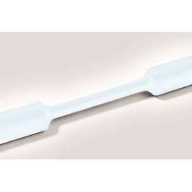 Gaine thermorétractable rétreint 2:1, HFT-B Transparent 4.8/2.4 mm, rouleau 75m|HellermannTyton-HNE30504819