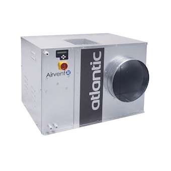 Airvent pa 2 2500 - caisson d'extraction tres basse consommation 400DEGc 1/2h|Atlantic clim ventil-ELG512162
