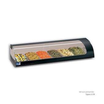 Vitrine à tapas de maintien en température TAPAS 6 GN BM|Tecnox-TNXTAPAS6GNBM