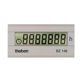 Compteur horaire digital 230v 50/60hz 24x48mm|Theben-THB1460000