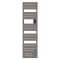 Radiateur sèche-serviettes Riviera 2 étroit avec soufflerie 1750W gris roche