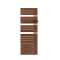 Sèche-serviettes Allure 3 mat à droite 0750W brun terracotta
