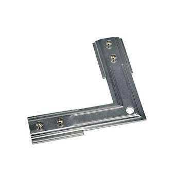 Renfort mécanique d'angle pour rail 1 allumage 230V, nickel mat|SLV-DC5143152
