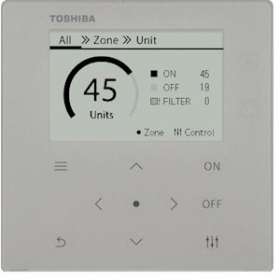 Commande centralisée 64 unités RAV/DRV (programmation hebdomadaire)|Toshiba Climatisation-TS1TCB-SC640U-E