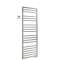 Kadrane Spa MX, cde RF inox, 393W + 300W, H1539 mm / L450 mm