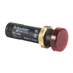 Harmony XVLA - voyant rond D12 - IP40 - rouge - DEL intégrée - 24V - bornes|Schneider Electric-SCHXVLA334