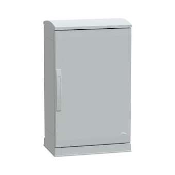 Thalassa PLA - Armoire polyester socle + toit 750x500x320 - IP44 Ral 7035|Schneider Electric-SCHNSYPLAZT753G