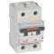 Disjoncteur DX³ 25kA arrivée haute/départ bas vis 2P 63A courbe B - 2 mod|Legrand-LEG409722