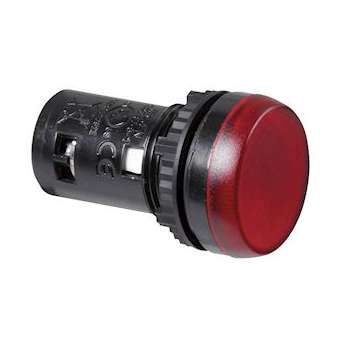 Voyant monobloc avec LED intégrée IP69 Osmoz complet - rouge - 24V~ ou 24V|Legrand-LEG024601