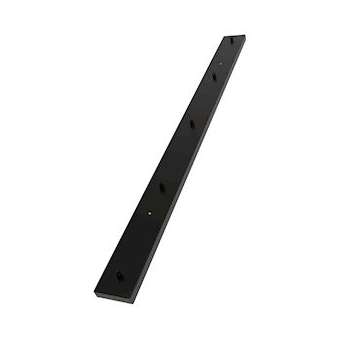 Metal Suspension 130X10Cm 5Holes Satin Black|Bailey-BIY142098