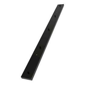 Metal Suspension 130X10Cm 5Holes Satin Black|Bailey-BIY142098
