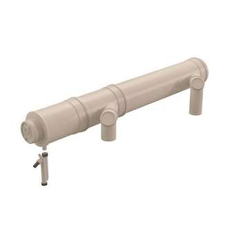 Kit départ collecteur Chemilux Cascade Condensation D250/110mm|Ubbink-UBB330267