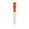 Terminal vertical Rolux Gaz D80/125mm ocre long.1150mm