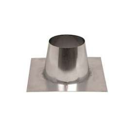 Solin toit plat 0 à 10DEG inox D110/160mm|Ubbink-UBB190231