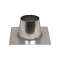 Solin toit plat 0 à 10DEG inox D125/200mm