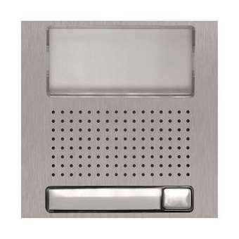 Module NEXA inox pour groupes audio et vidéo, 1BP|Golmar-BITGNX1110