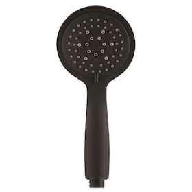 Douchette 3 jets ABS noir, Slate, système anti-calcaire|Valentin-VA292120000500