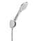 Kit douche 3 jets INOUIE, flexible PVC 1,50m, support mural 3 positions