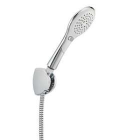 Kit douche 3 jets INOUIE, flexible PVC 1,50m, support mural 3 positions|Valentin-VA293350000000