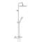 Combiné douche INOUIE, robinetterie thermostatique, pomme haute D250 mm