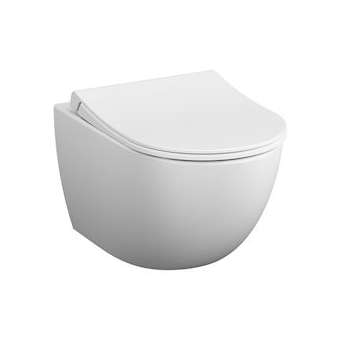 Sento WC suspendu VitrA Flush 2.0, fonction bidet, 54 cm, fixation V-Fit 2.0|Vitra France-GIR7748B0010559